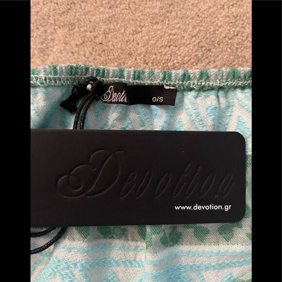 NWT devotion twins long zakar mint green chara dress O/S - Picture 9 of 10